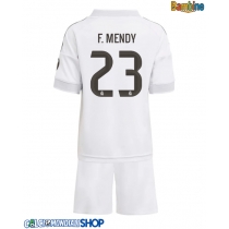Maglie da calcio Real Madrid Ferland Mendy #23 Prima Maglia Bambino 2025-26 Manica Corta + Pantaloni corti)